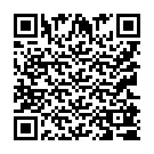 Código QR para número de teléfono +9512180761