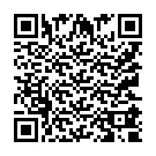 Código QR para número de teléfono +9512180808