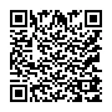 Código QR para número de telefone +9512181121