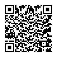 Código QR para número de telefone +9512182621