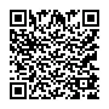 QR код за телефонен номер +9512182625