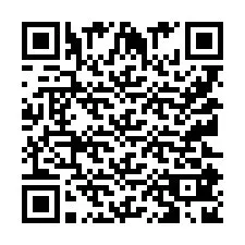 QR-koodi puhelinnumerolle +9512182834