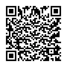 QR-koodi puhelinnumerolle +9512182928