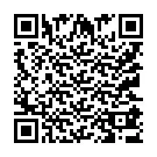 Código QR para número de teléfono +9512183608