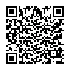 QR-koodi puhelinnumerolle +9512183644