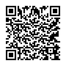 Código QR para número de telefone +9512184027