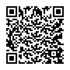 QR-koodi puhelinnumerolle +9512184136