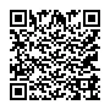 QR код за телефонен номер +9512186007