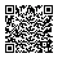 Código QR para número de telefone +9512186028