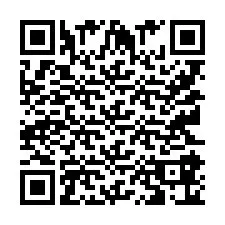 QR-code voor telefoonnummer +9512186086