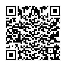 QR-koodi puhelinnumerolle +9512186103