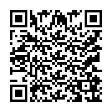 QR-koodi puhelinnumerolle +9512186171