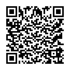 QR-koodi puhelinnumerolle +9512186181