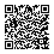 QR-koodi puhelinnumerolle +9512186190