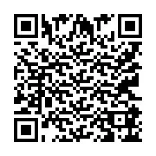 QR-koodi puhelinnumerolle +9512186223