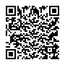 QR код за телефонен номер +9512186225