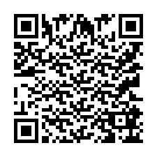 Código QR para número de telefone +9512186261