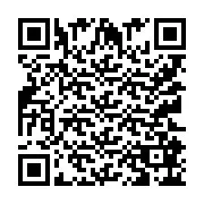 Codice QR per il numero di telefono +9512186274