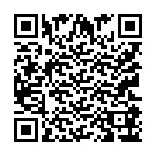 QR код за телефонен номер +9512186325