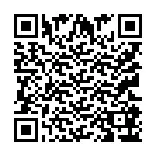 Codice QR per il numero di telefono +9512186361