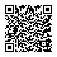 QR-koodi puhelinnumerolle +9512186380