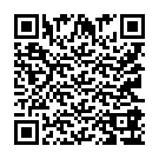 Código QR para número de telefone +9512186386