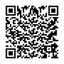 QR-koodi puhelinnumerolle +9512186485