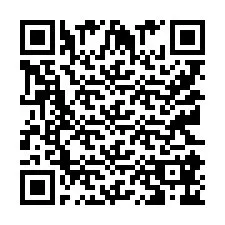 Código QR para número de telefone +9512186642