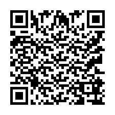 QR-code voor telefoonnummer +9512186761