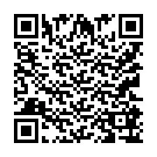 QR-koodi puhelinnumerolle +9512186765