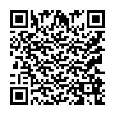 Código QR para número de telefone +9512186871