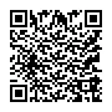 電話番号のQRコード +9512186985