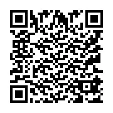 Código QR para número de telefone +9512187010