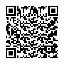 Codice QR per il numero di telefono +9512187024