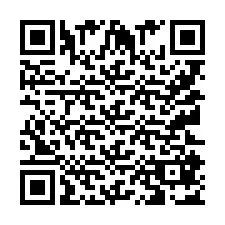 QR-koodi puhelinnumerolle +9512187064