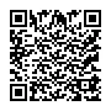 QR-koodi puhelinnumerolle +9512187101