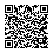 QR-koodi puhelinnumerolle +9512187122