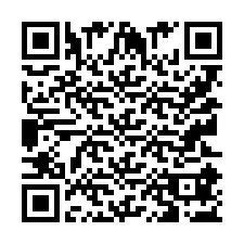 QR-koodi puhelinnumerolle +9512187205