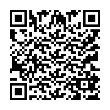 QR-koodi puhelinnumerolle +9512187270