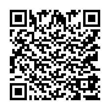 Código QR para número de teléfono +9512187386