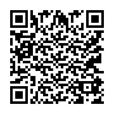 Código QR para número de telefone +9512187423