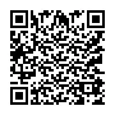 Código QR para número de telefone +9512187438