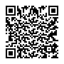 Codice QR per il numero di telefono +9512187442