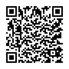 Código QR para número de telefone +9512187444