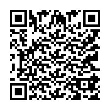 Código QR para número de telefone +9512187506