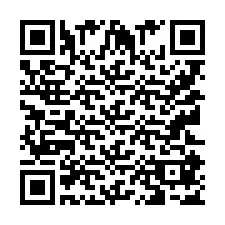 QR-koodi puhelinnumerolle +9512187525