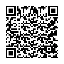 QR-koodi puhelinnumerolle +9512187564