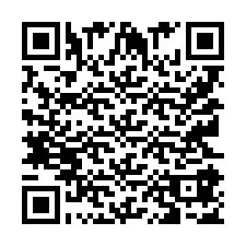 Codice QR per il numero di telefono +9512187586