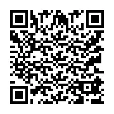 QR-koodi puhelinnumerolle +9512187610