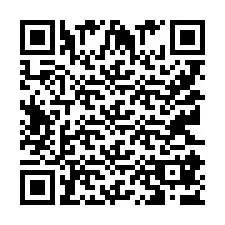 Código QR para número de teléfono +9512187643